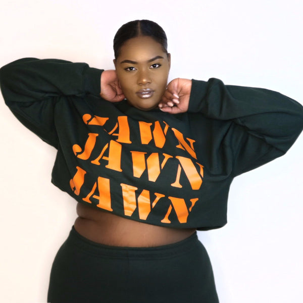 Forest Green 'Jawn' Crewneck